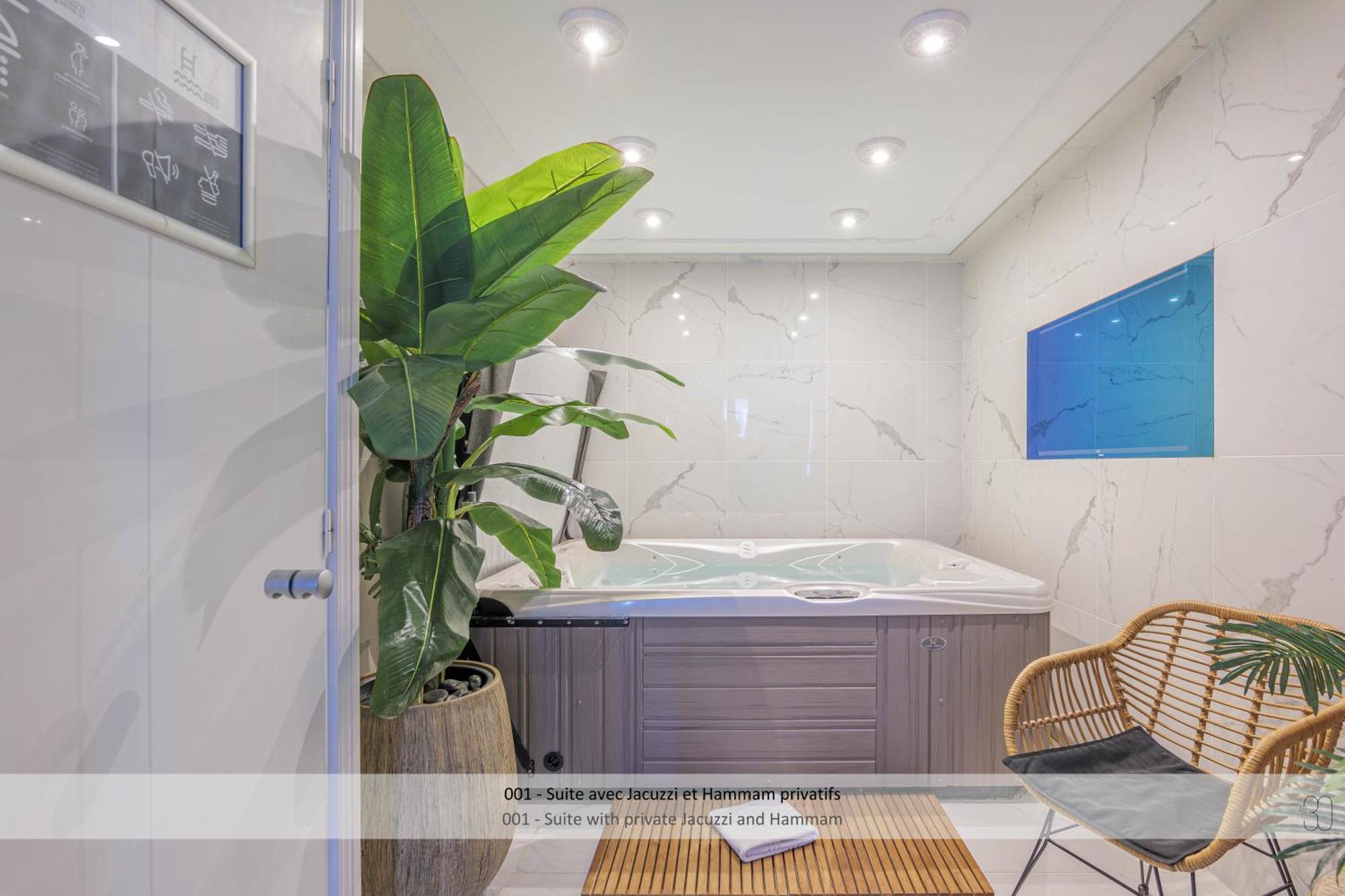 Suite Jacuzzi Hammam
